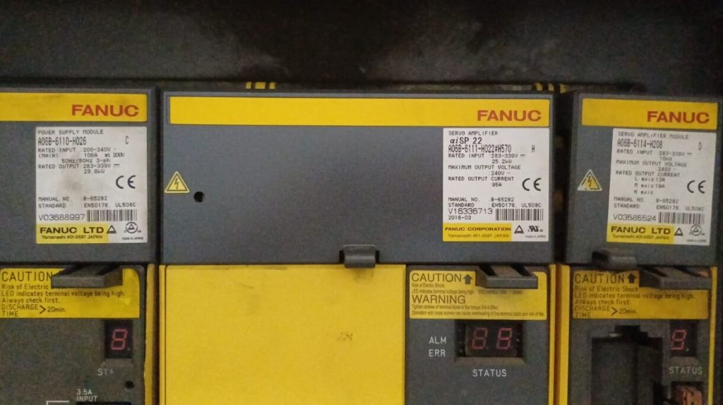 Fanuc驱动器A06B-6111-H022#H570的报警处理，维修案例分享